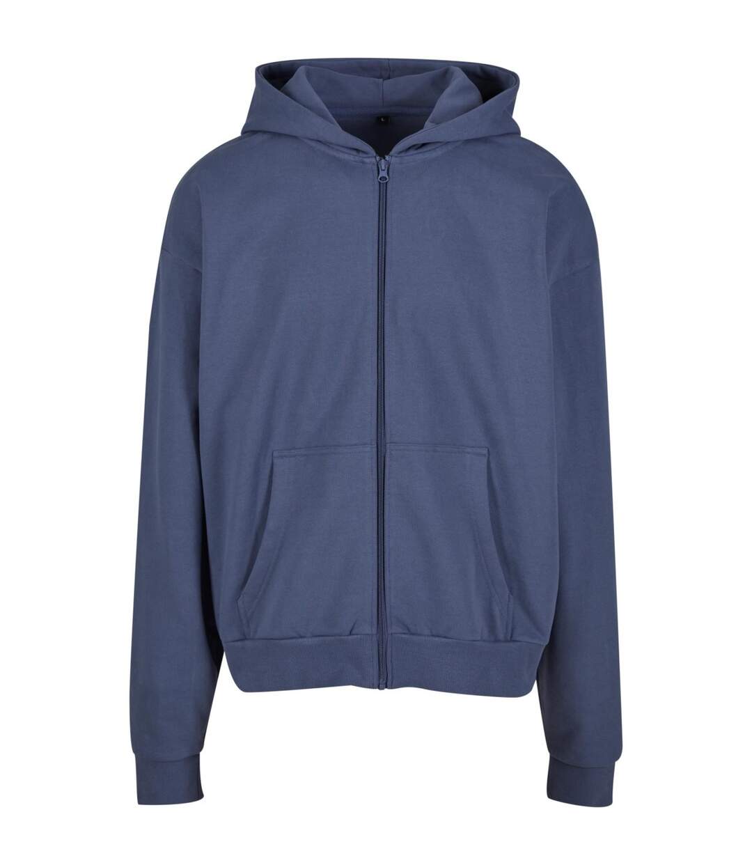 Veste À Capuche Homme Vieux Bleu Build Your Brand-2
