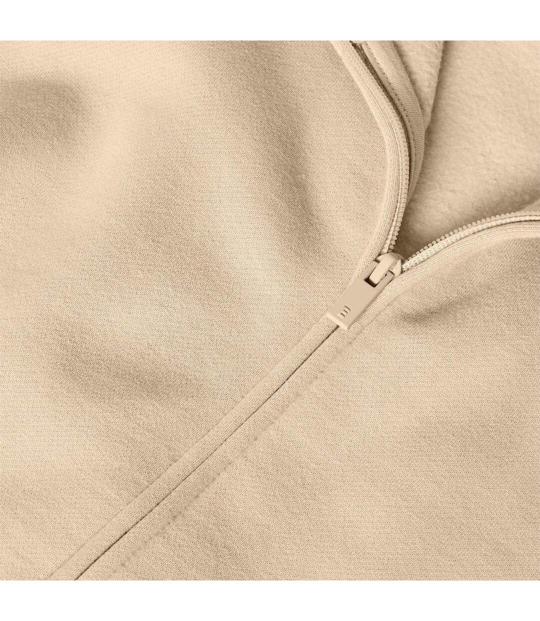 Womens/ladies Full Zip Fleece Jacket Sand Fear Of God Essentials-3
