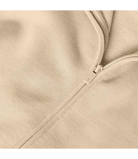 Womens/ladies Full Zip Fleece Jacket Sand Fear Of God Essentials
