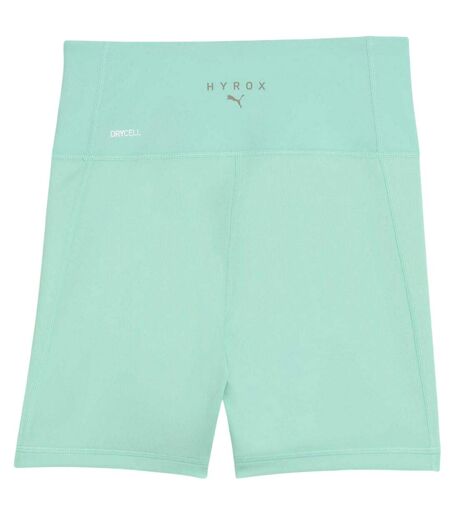 Womens/ladies Hyrox Compression Shorts Mint Puma