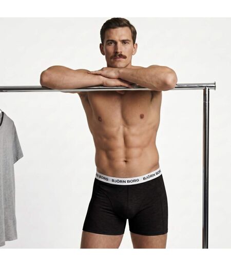 5 Pack Mens Cotton Stretch Boxers Soft Everyday Underwear Shorts