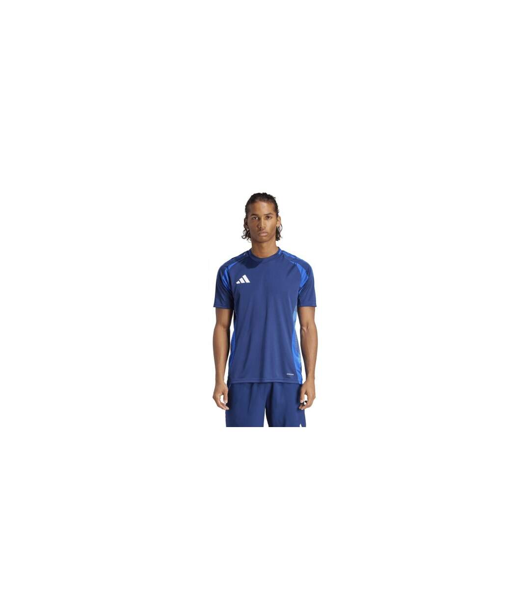 Maillot Motif/style Logo Tiro Competition Homme Bleu Marine Foncé Adidas-1