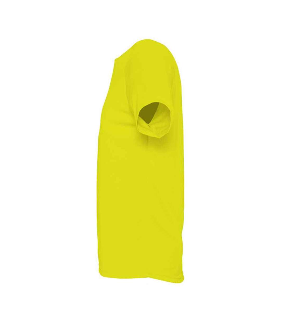 T-shirt Sporty Homme Jaune Néon SOLS-3