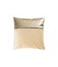 Housse de Coussin Velours Aston 40x40cm Jaune & Or-1