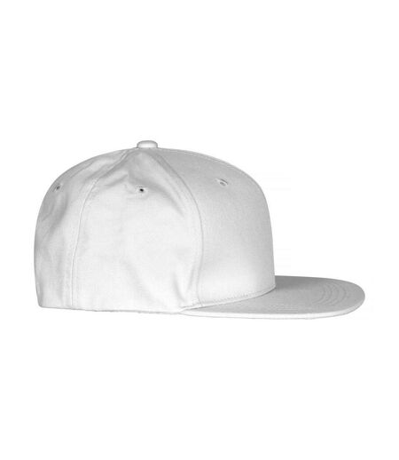 Clique Unisex Adult Street Cap (White)