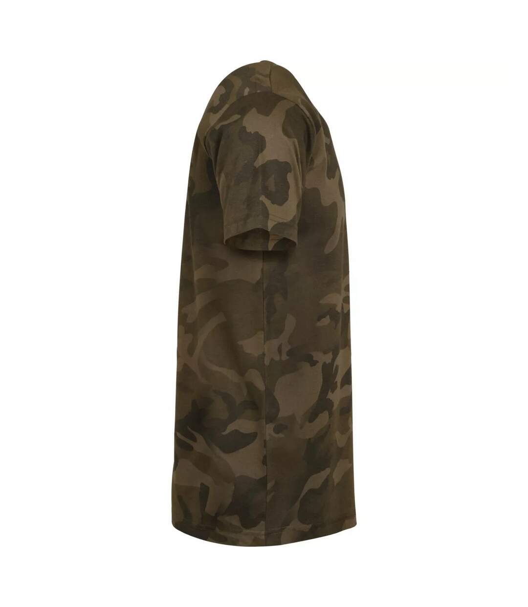 T-shirt Motif/style Camouflage Homme Vert Camouflage Build Your Brand-4