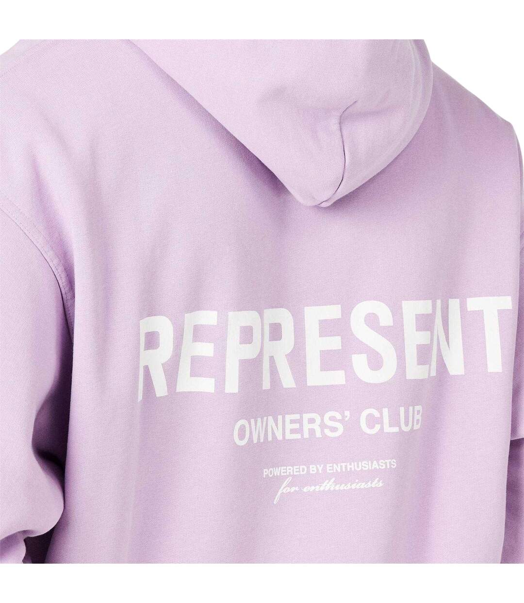 Mens Owners Club Contemporary Hoodie Pastel Lilac Represent-4