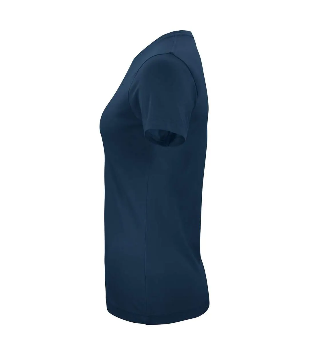 T-shirt Classic Femme Bleu Marine Foncé Clique-3