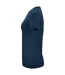 T-shirt Classic Femme Bleu Marine Foncé Clique-3