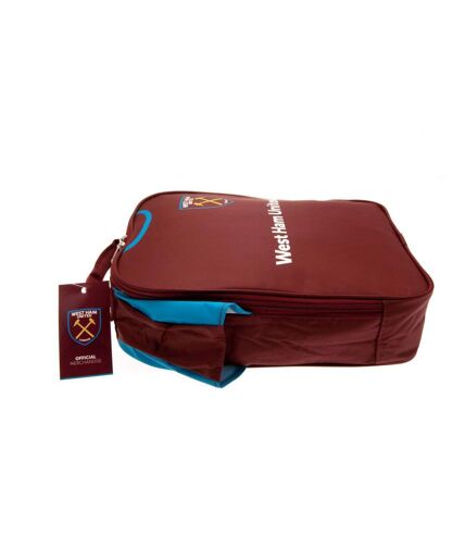 West Ham United FC Kit Lunch Bag (Claret) (One Size) - UTTA2399