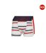 Boxers warbler homme rouge / gris / bleu marine Crosshatch-1