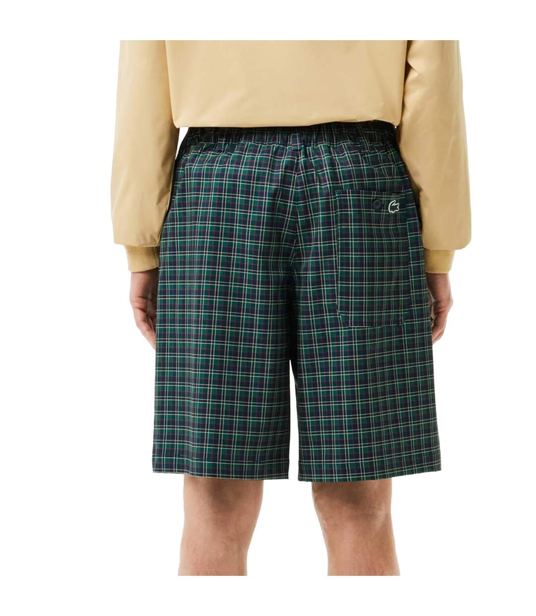 Mens Ultra Dry Relaxed Fit Golf Shorts Multicoloured Lacoste-2