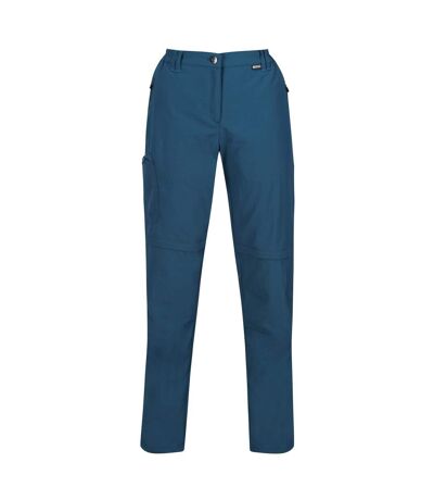 Pantalon transformable chaska femme bleu marocain Regatta