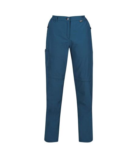 Pantalon transformable chaska femme bleu marocain Regatta