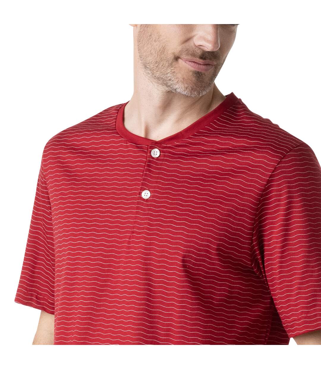 Pyjama court homme Mercerisé Eminence-5