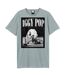 Unisex Adult Pop On Stage Iggy Pop T-shirt Strange Blue Amplified-1