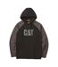 Sweat homme noir/magnétique CAT Lifestyle