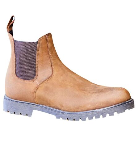 Mens Venturer Leather Boots Iii Brown Dublin