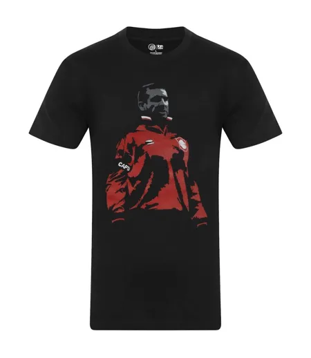 T-shirt Eric Cantona Homme Noir Fan Originals