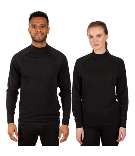 Trespass Adults Unisex Flex360 Base Layer Top (Black) - UTTP945