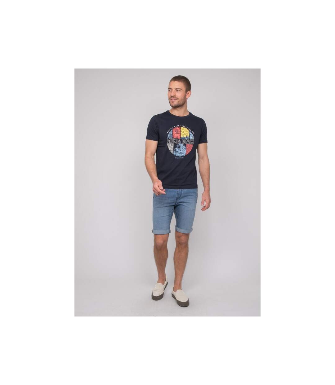 T-shirt coton motifs NORDOIT-4