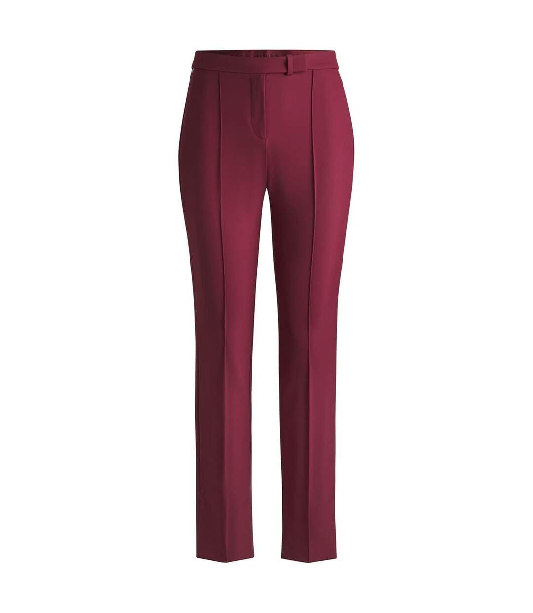 Pantalon Tizena Femme Rouge Foncé Boss-2