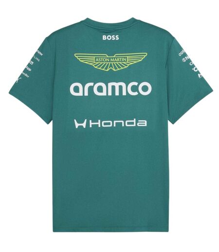 T-shirt Motif/style Puma F1 Homme Vert Aston Martin