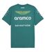 T-shirt Motif/style Puma F1 Homme Vert Aston Martin-3