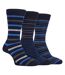 3 Paires Chaussettes Homme Bambou Respirantes-1