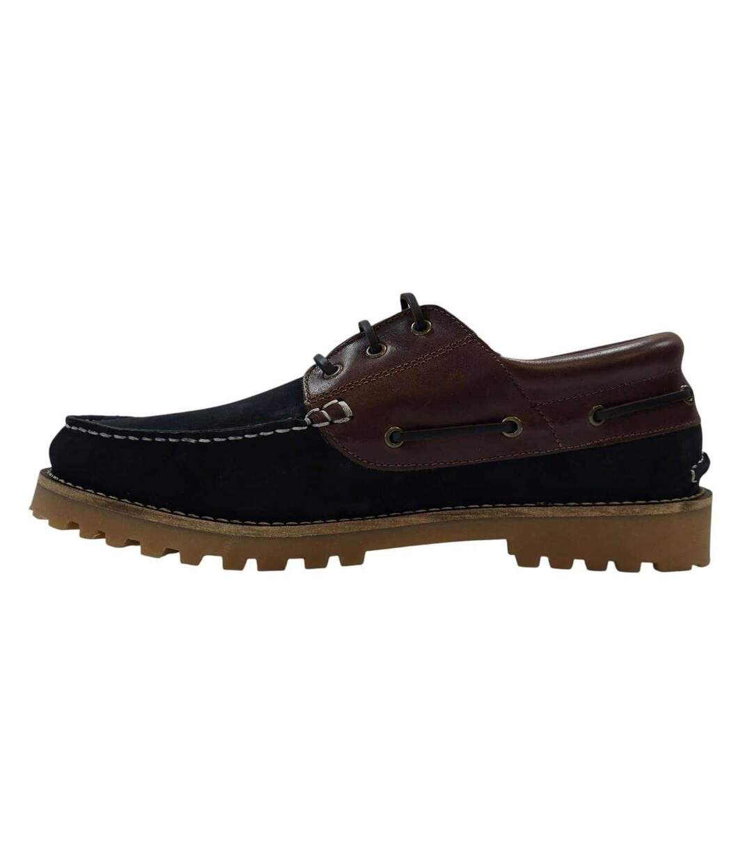 Chaussures Motif/style Classique Jose Homme Bleu Marine Marron Firetrap-3