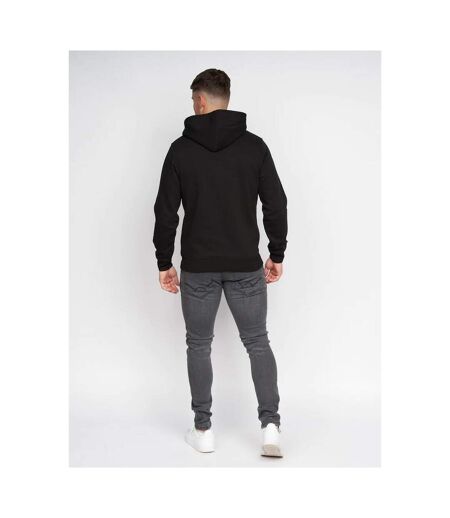 Duck and Cover Mens Pecklar Hoodie (Black)