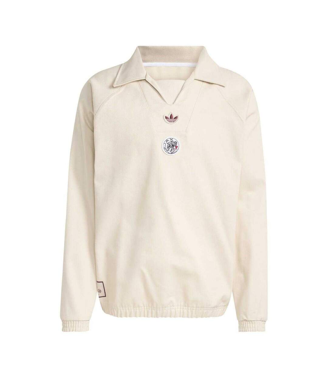 Mens Originals Ajax Amsterdam Drill Top White Adidas-2