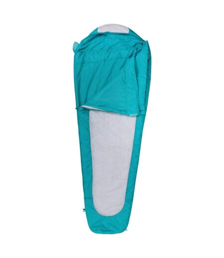 Mountain Warehouse Unisex Adult Microlite 950 Left Zip Midseason Mummy Sleeping Bag (Gray) (One Size) - UTMW1799