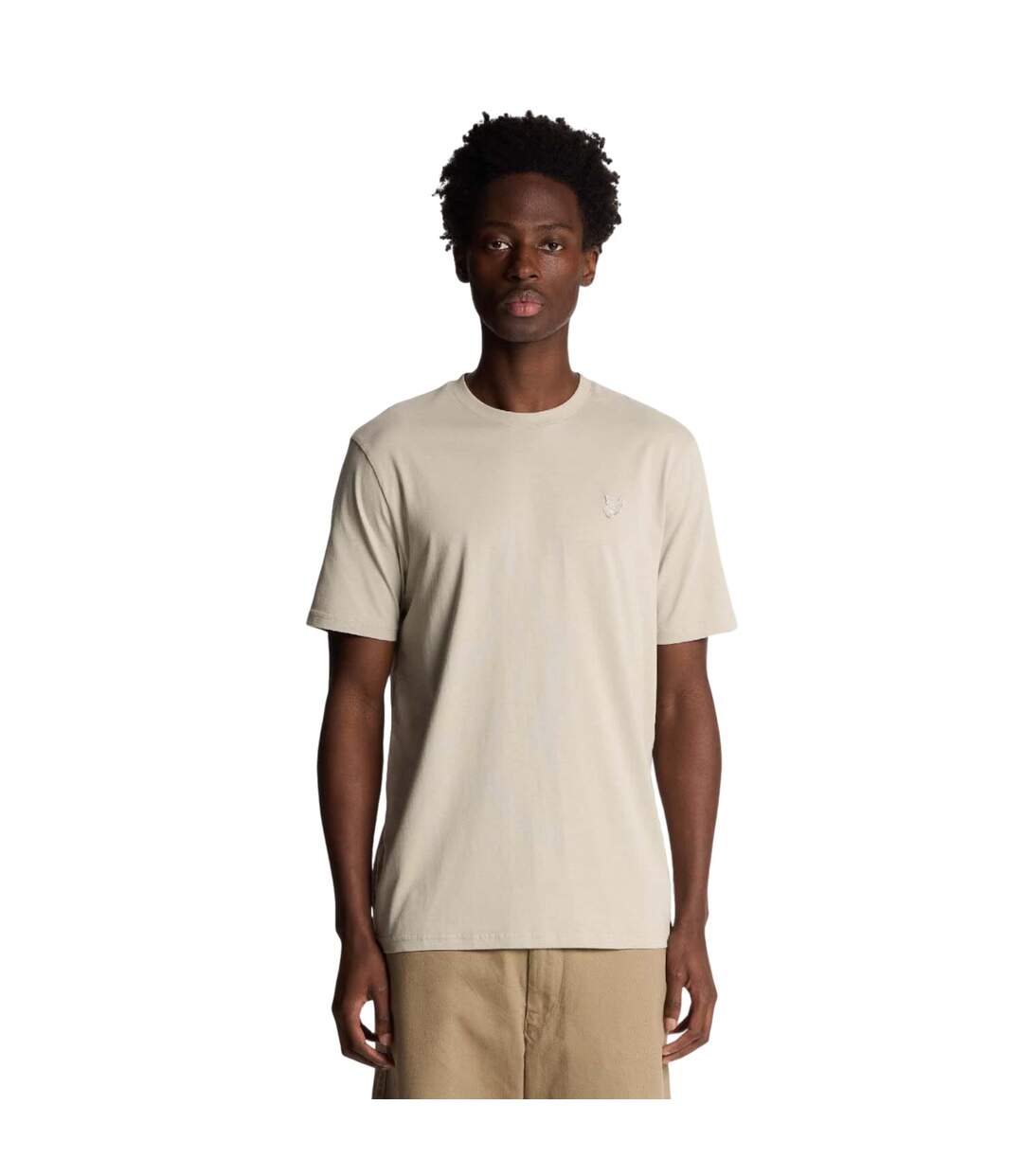 T-shirt Superfine Homme Beige Lyle & Scott-1