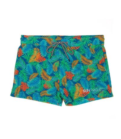 Boxer de bain vert homme sun project 3460 - l