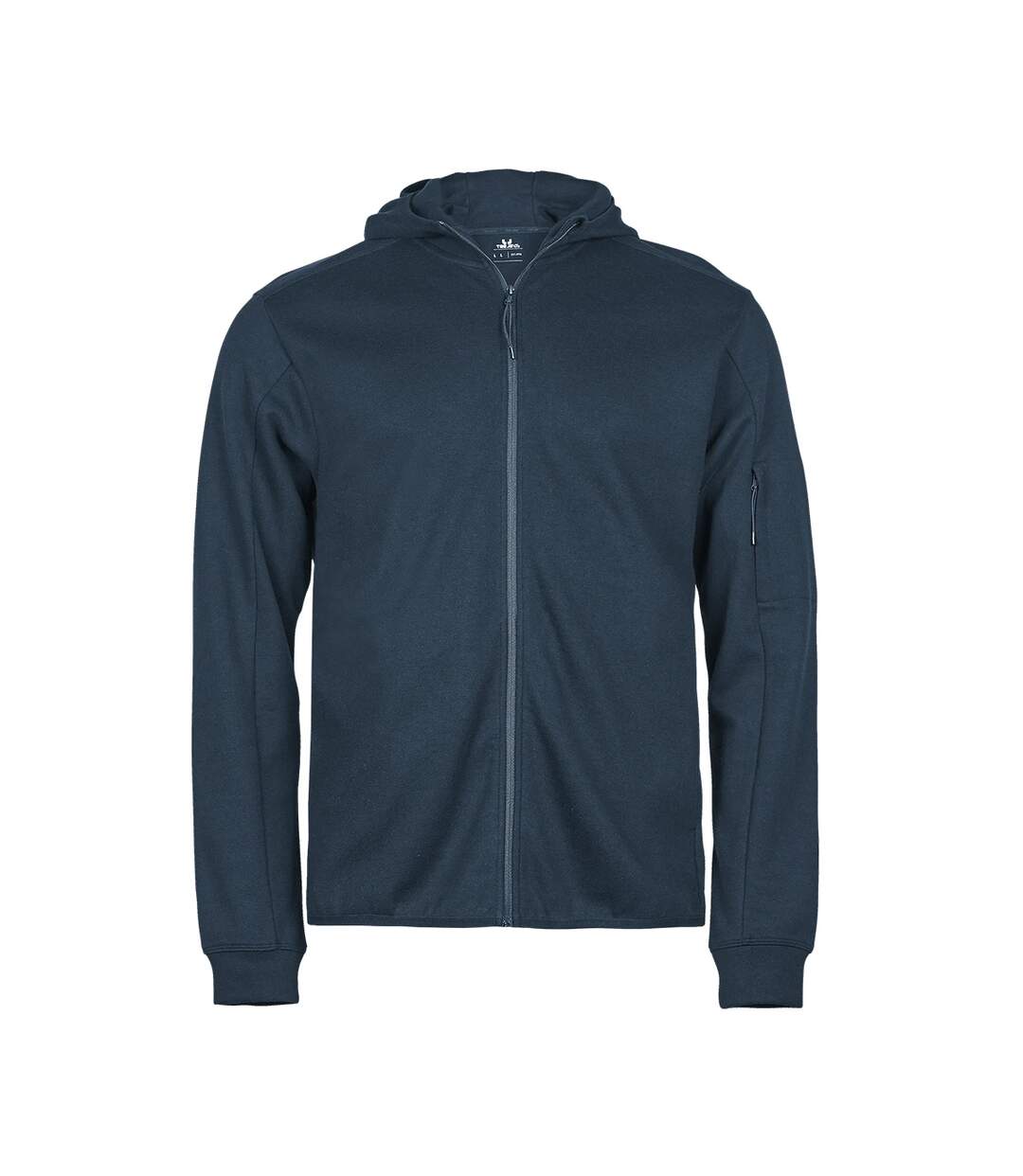 Mens Full Zip Athletic Hoodie Ink Blue Tee Jays-1