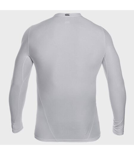 Canterbury Mens ThermoReg Long Sleeve Base Layer Top (White) - UTPC2842