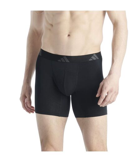 Lot de 2 boxers longs ergonomiques homme Active Flex Cotton Adidas Sport