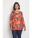 T-shirt manches longues imprimé-1