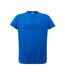 T-shirt Motif/style Uni Femme Bleu Roi JHK-1
