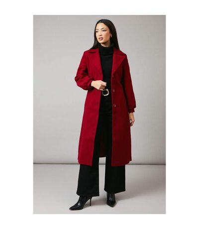 Manteau femme rouge Principles