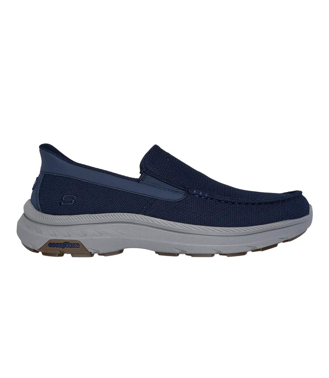 Mens pollard wilfred trainers navy Skechers-2