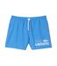 Mens Quick Dry Swimming Trunks Blue Lacoste-1