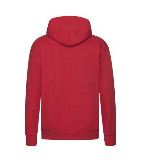 Sweat À Capuche Premium Homme Rouge Fruit Of The Loom