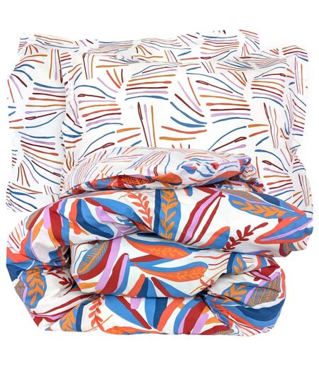 Parure de lit coton PERROQUET Taie 50x70 cm