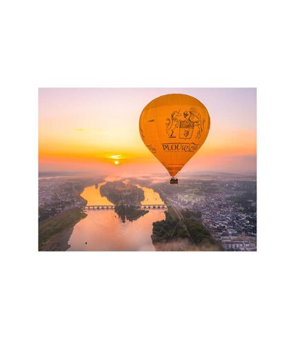 Vol en montgolfière pour 2 au-dessus de la vallée de la Loire avec visite d’une cave et dégustation de vin - SMARTBOX - Coffret Cadeau Sport & Aventure