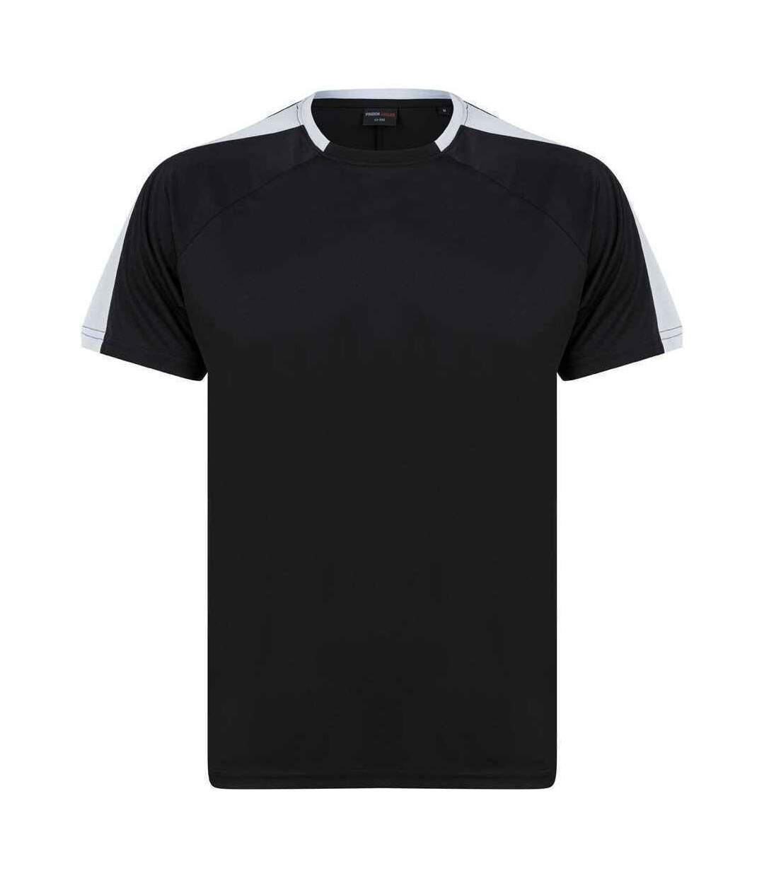 Unisex team t-shirt black/white Finden and Hales-1
