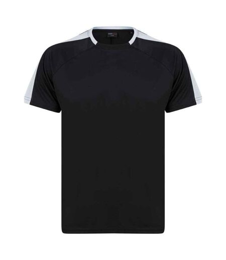Unisex team t-shirt black/white Finden and Hales