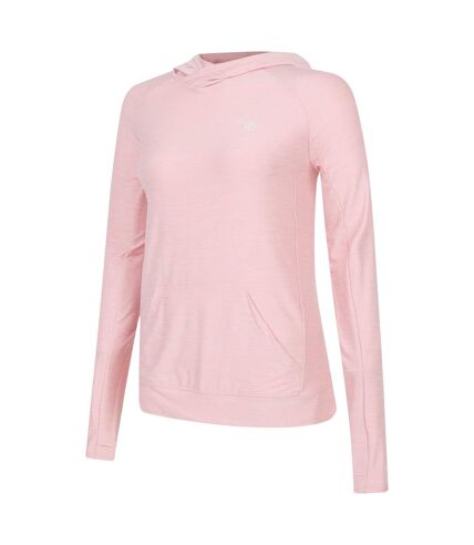 Sweat à capuche sprint city femme rose cristal chiné Dare 2b