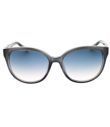 Lunettes De Soleil Motif/style Dégradé Femme Taille Unique Gris Bleu Guess